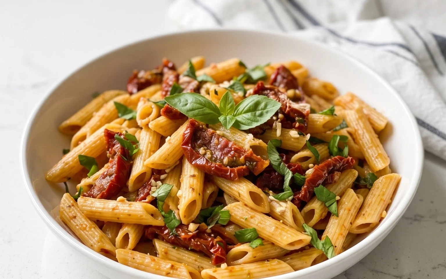 Sun Dried Tomato Pasta Salad