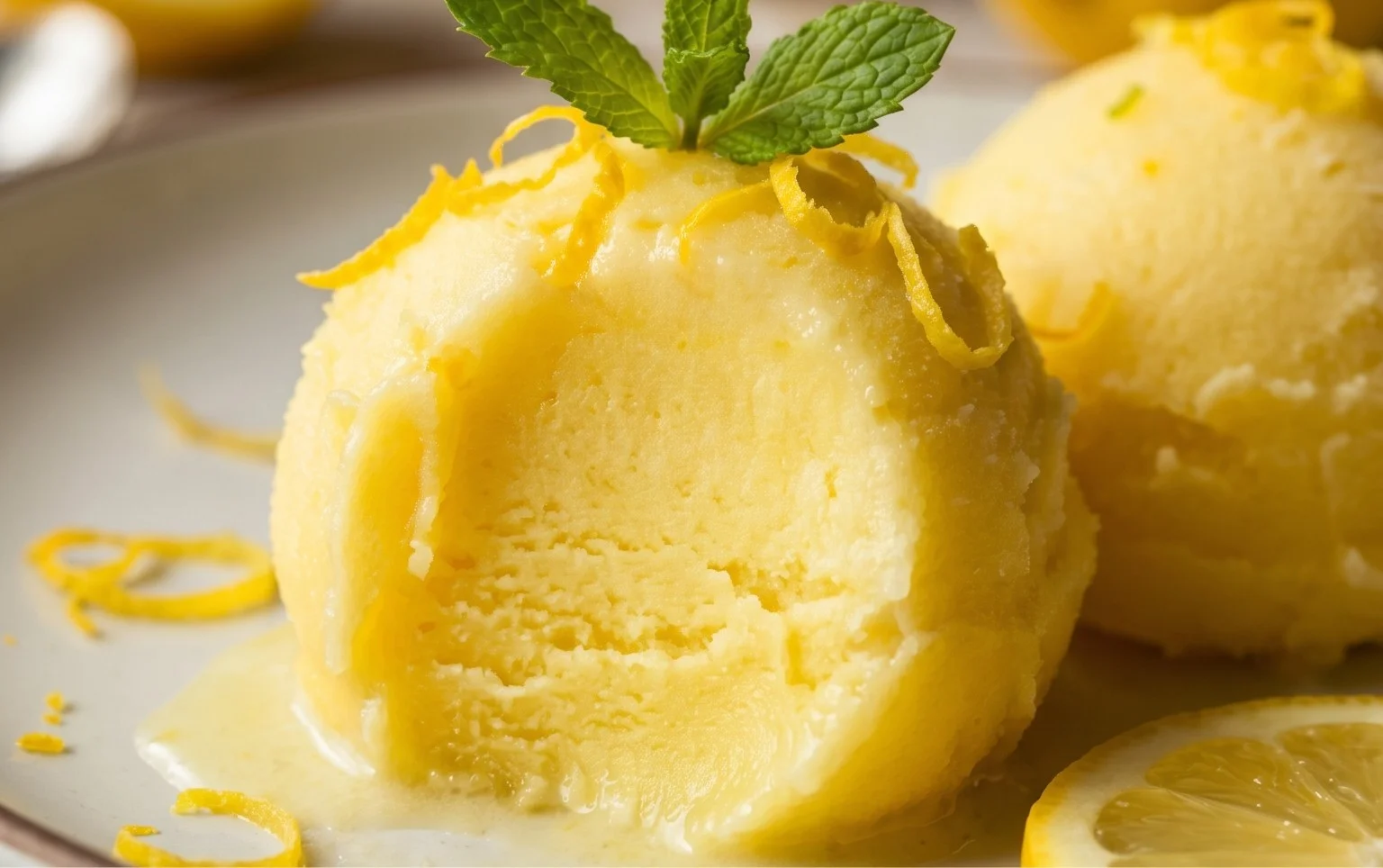 Lemon Sorbet