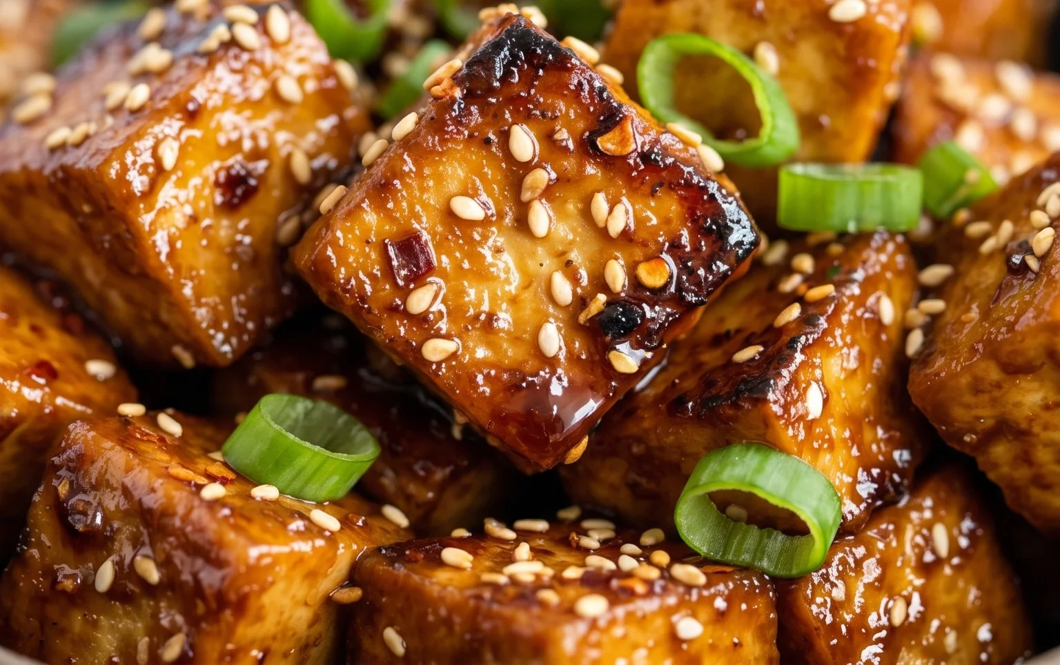 Honey Garlic Tofu