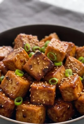 Honey Garlic Tofu