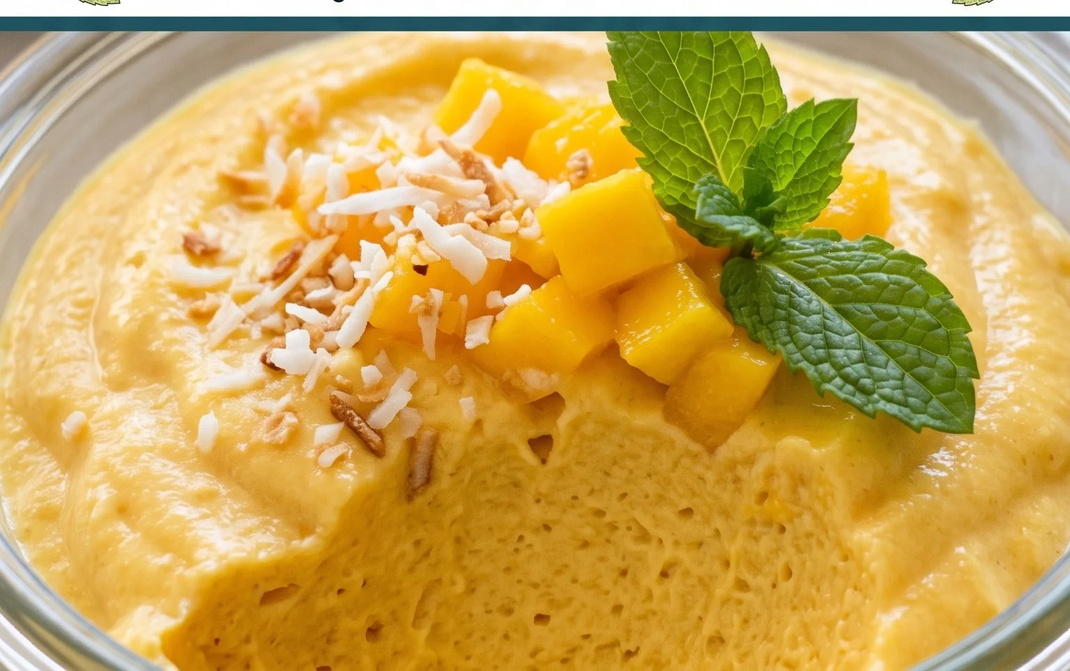 Vegan Mango Mousse