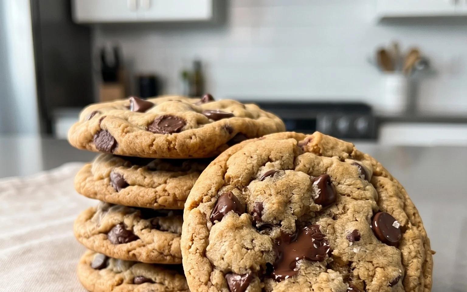 The Best Soft Chocolate Chip Cookies