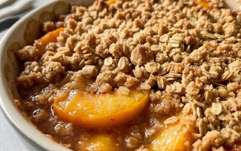 Peach Crisp