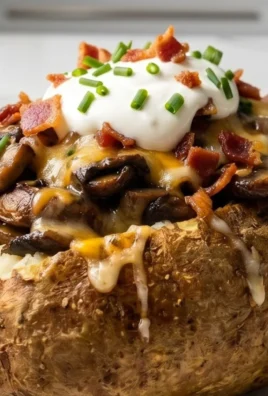 The Ultimate Stuffed Baked Potatoes with Mushrooms