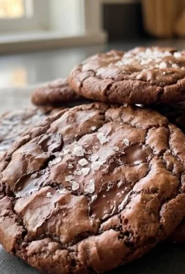 Salted Brownie Cookies