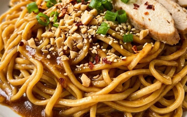 Easy Saucy Ramen Noodles