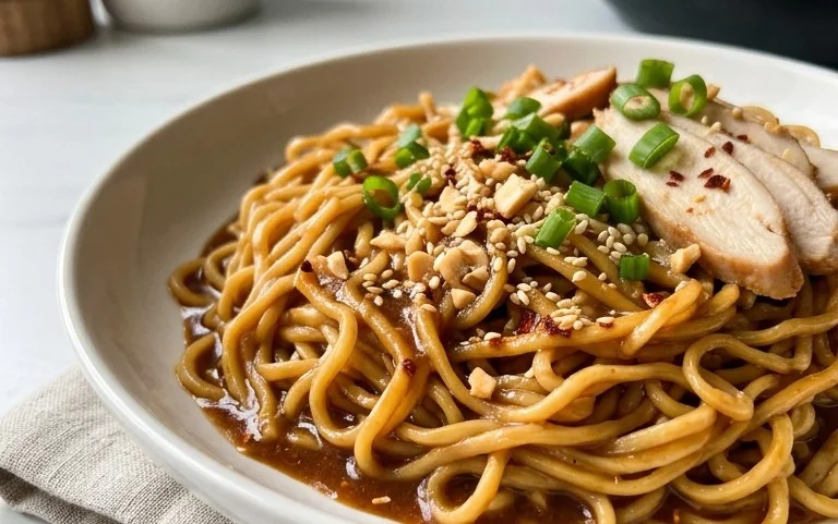 Easy Saucy Ramen Noodles