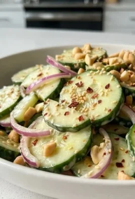 Creamy Asian Cucumber Salad Bowl