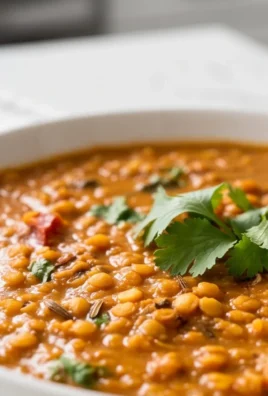 Spicy Red Lentil Curry