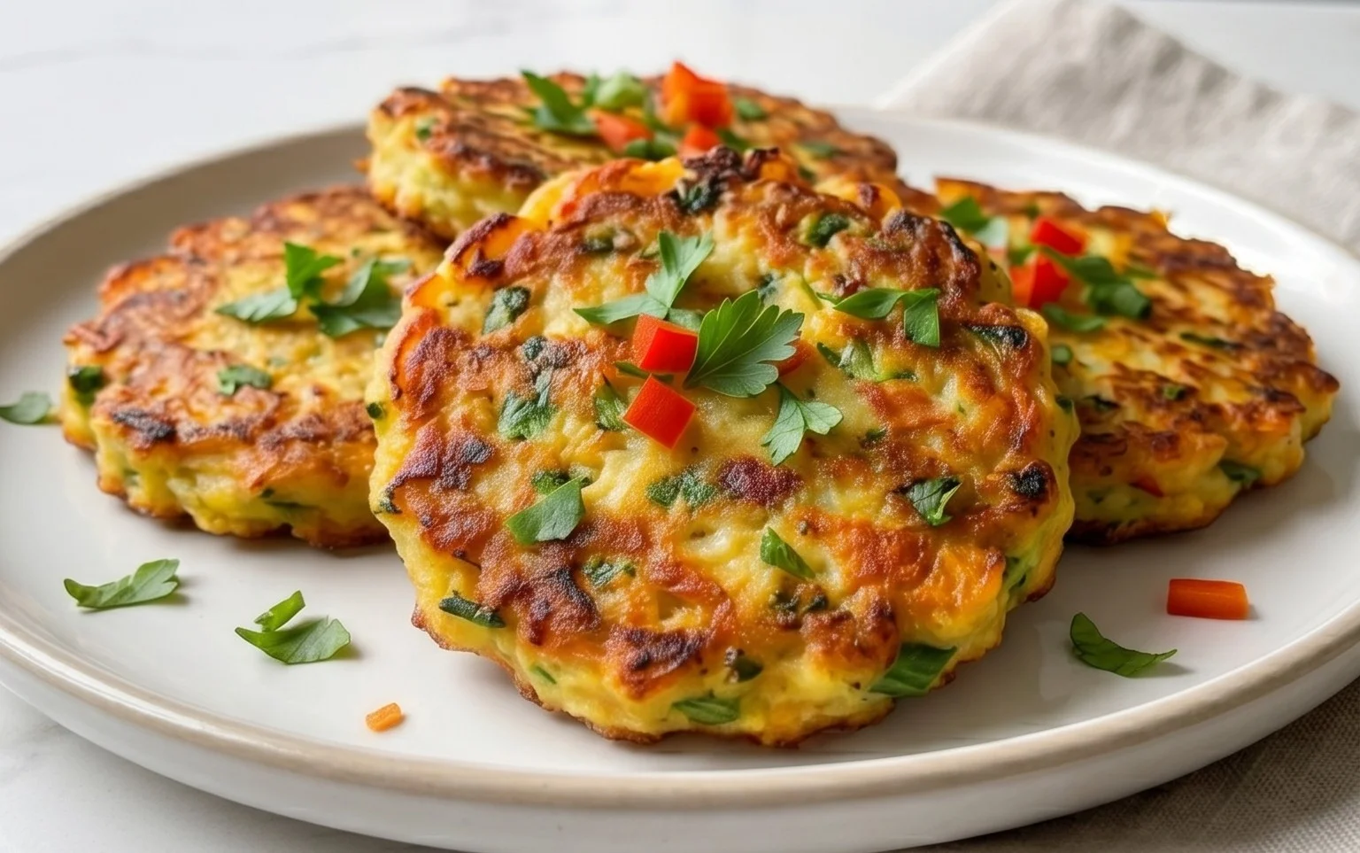 Vegetable Potato Fritters