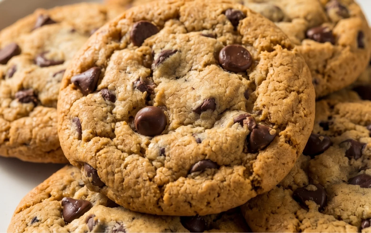 Crispy and Chewy Chocolate Chip Cookies