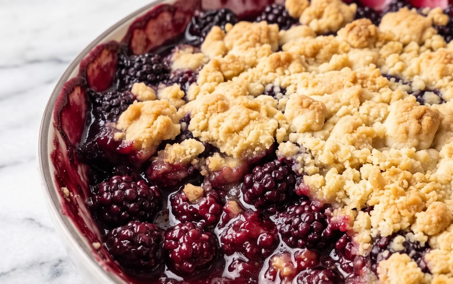 The Pioneer Women's Blackberry Cobbler