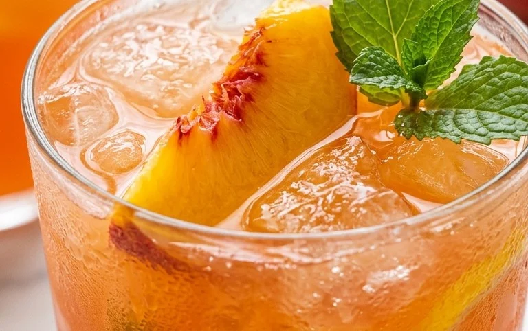 Refreshing Peach Lemonade