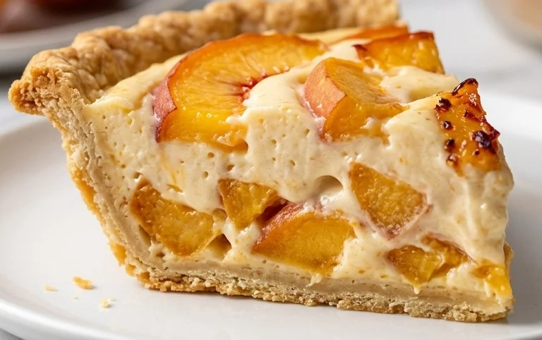 Peaches and Cream Pie