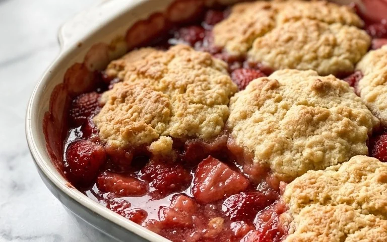 Strawberry Cobbler