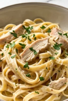 Low Calorie Chicken Alfredo