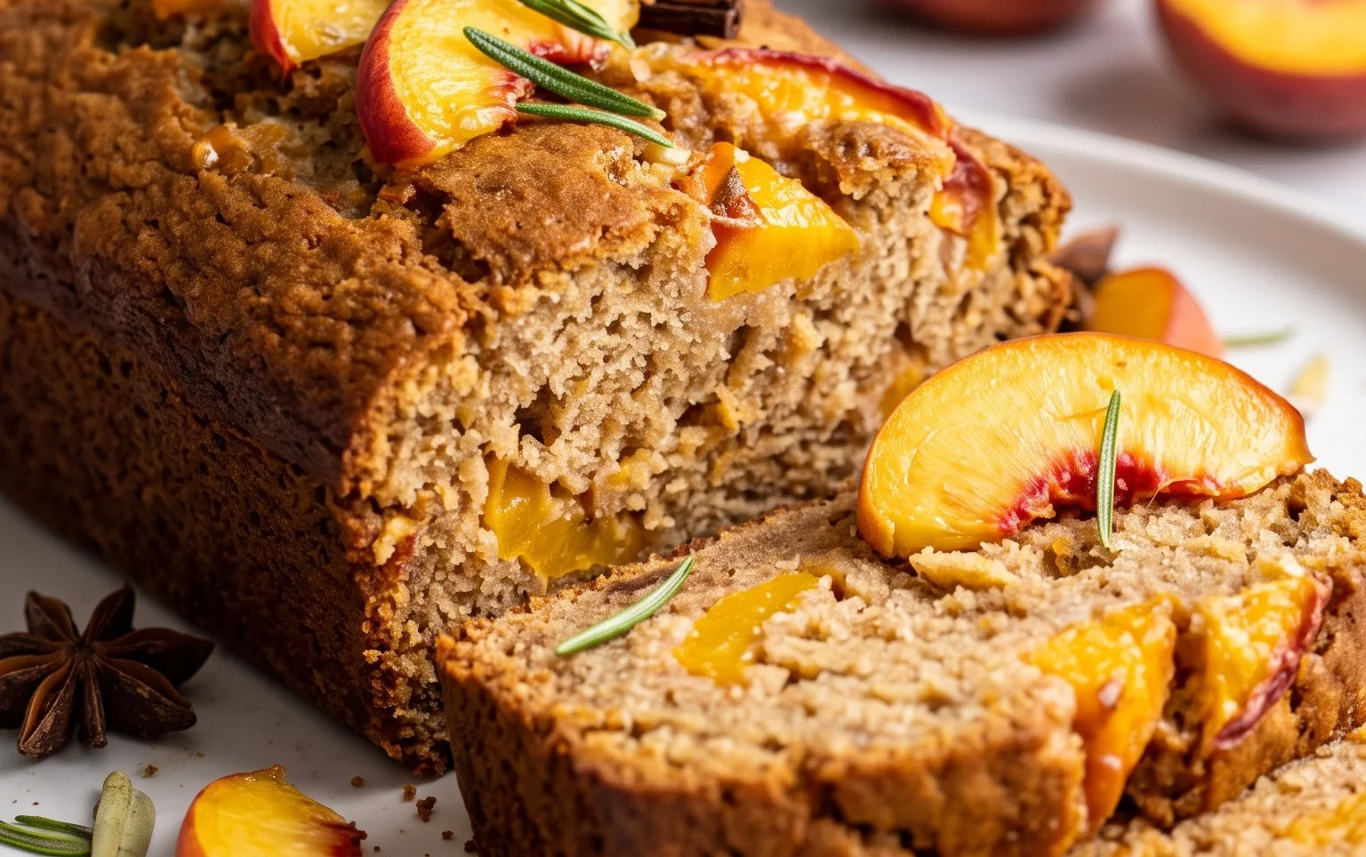 Spiced Peach Bread