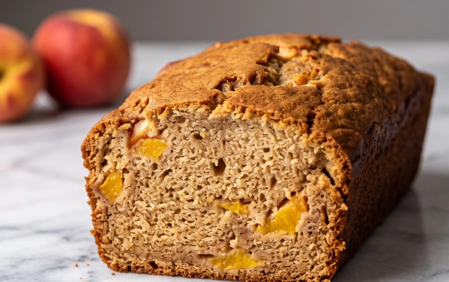 Spiced Peach Bread