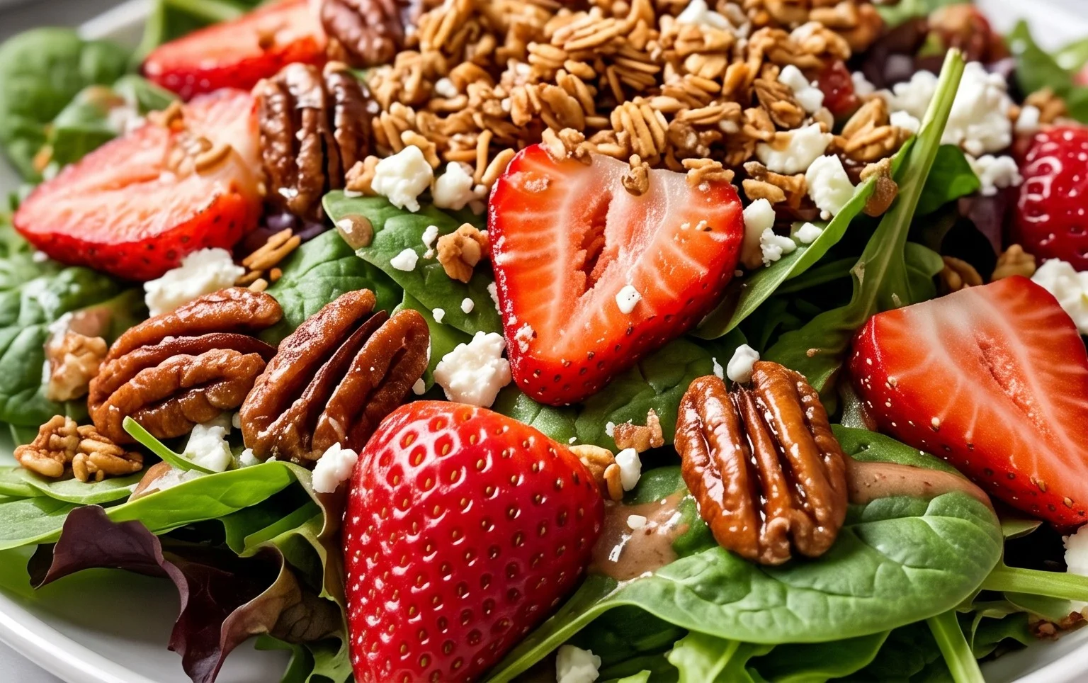 Strawberry Crunch Salad