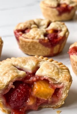 Strawberry Peach Pie Bites