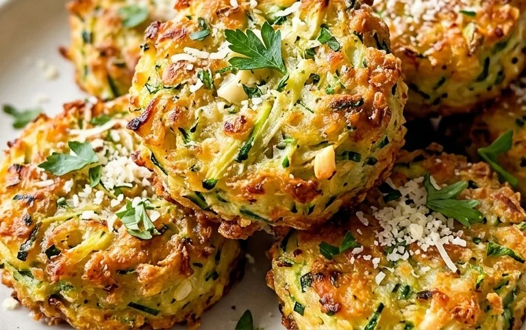 Zucchini Garlic Bites