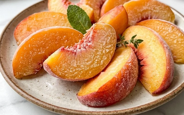 Freezing Peaches, How to Easily Freeze Peaches