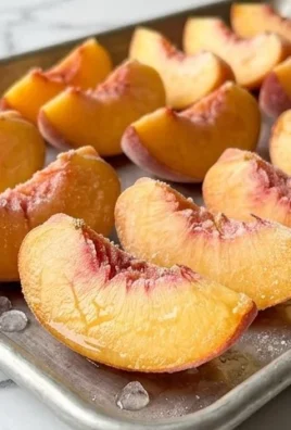 Freezing Peaches, How to Easily Freeze Peaches