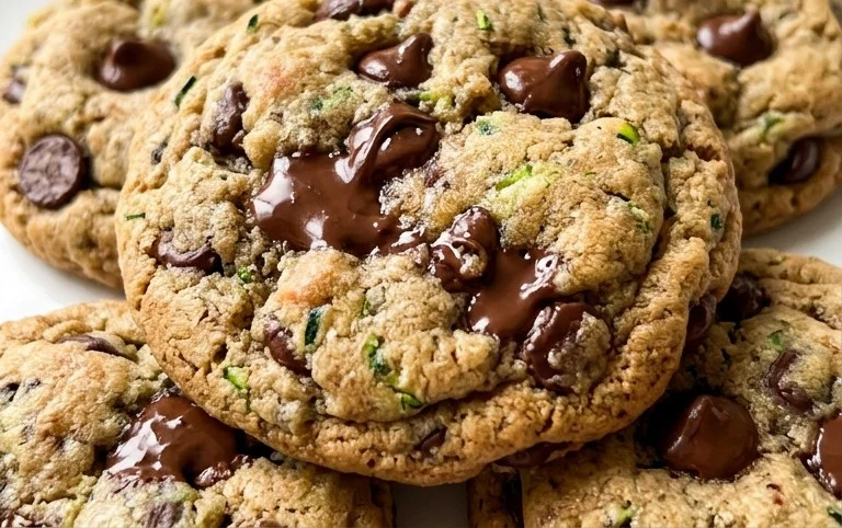 Zucchini Chocolate Chip Cookies