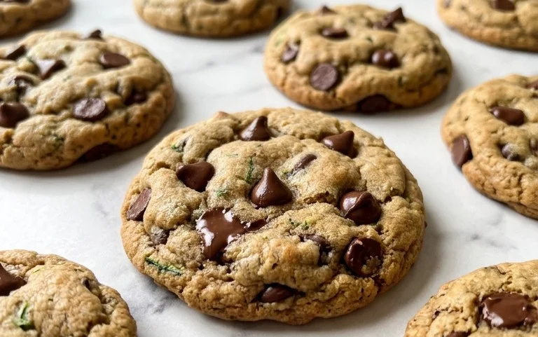 Zucchini Chocolate Chip Cookies