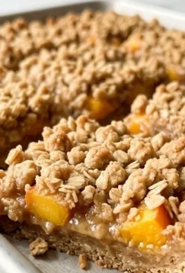 Fresh Peach Crum extractb Bars