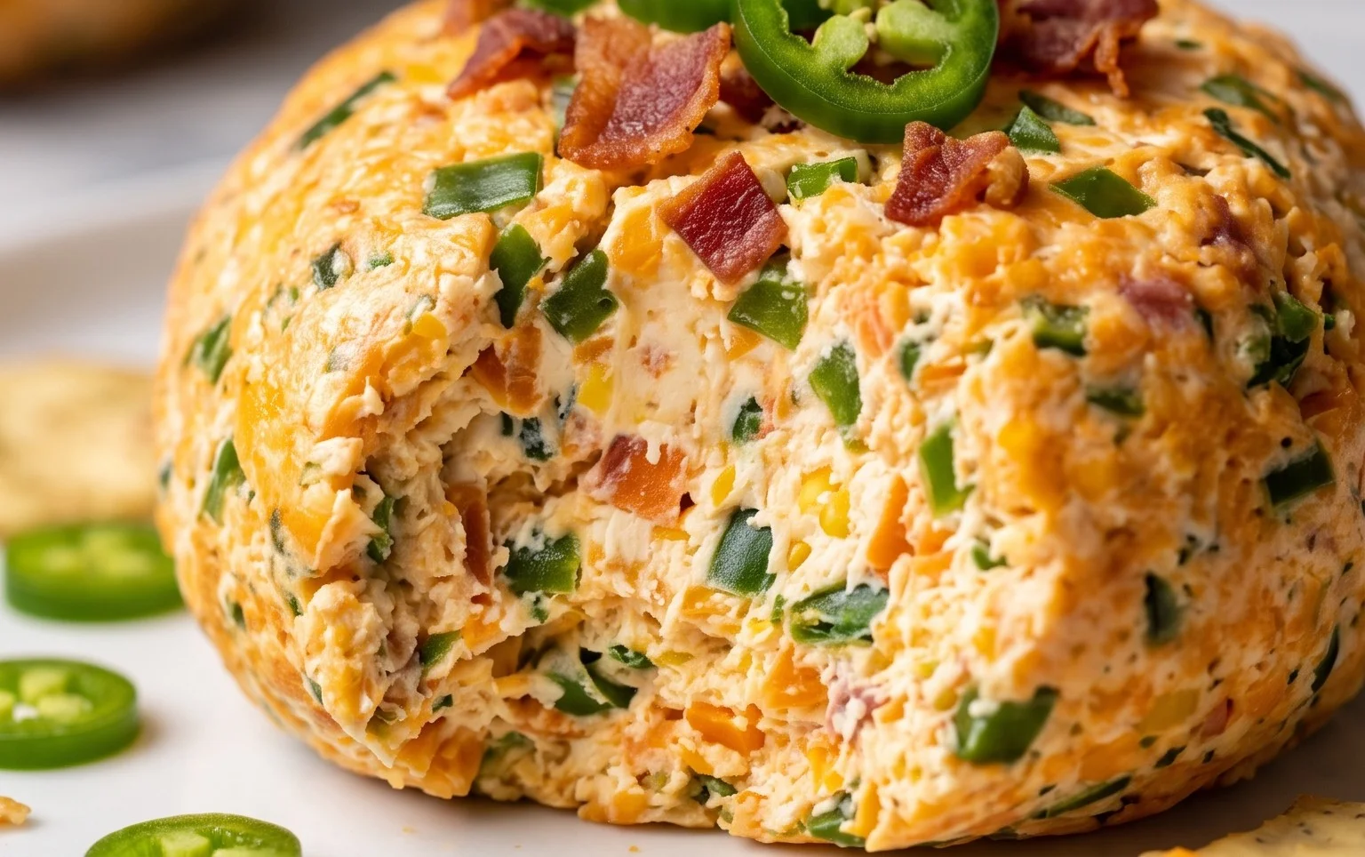 Jalapeno Popper Cheese Ball