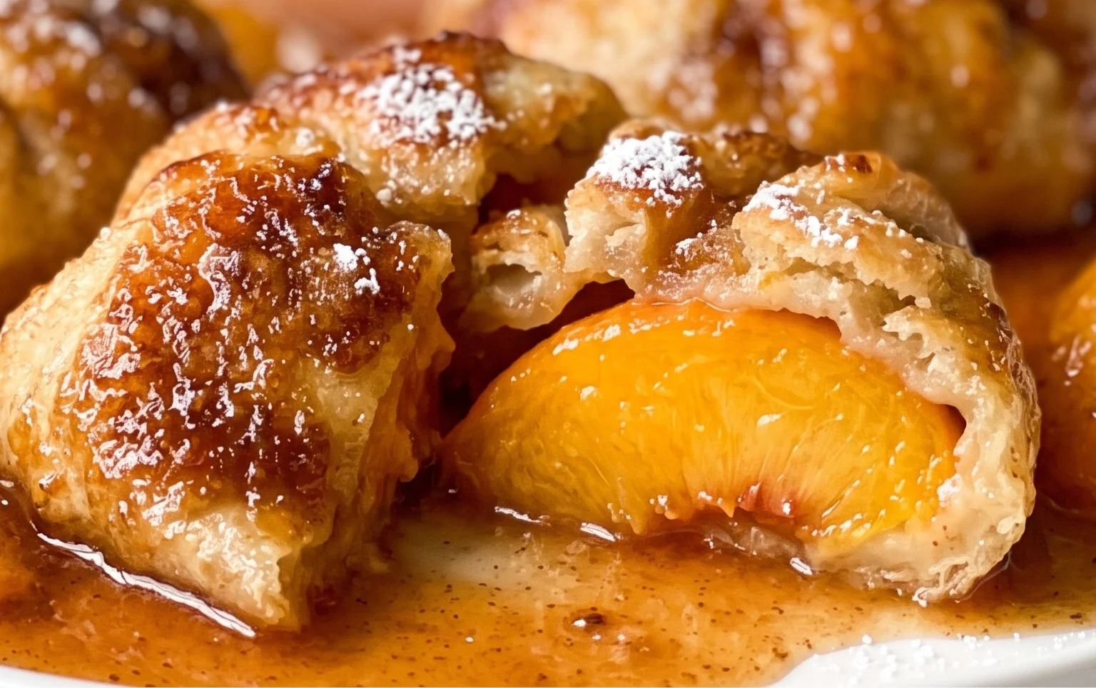 Peach Dumplings