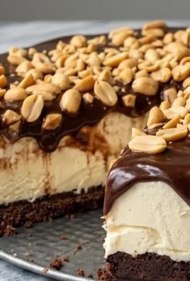 Buster Bar Ice Cream Cake