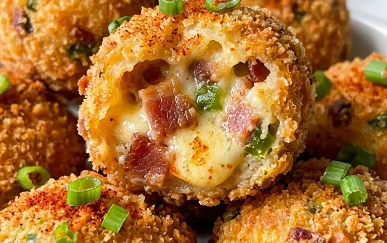 Beef Bacon Jalapeño Popper Cheese Balls