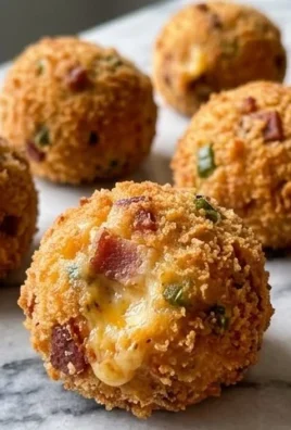 Beef Bacon Jalapeño Popper Cheese Balls