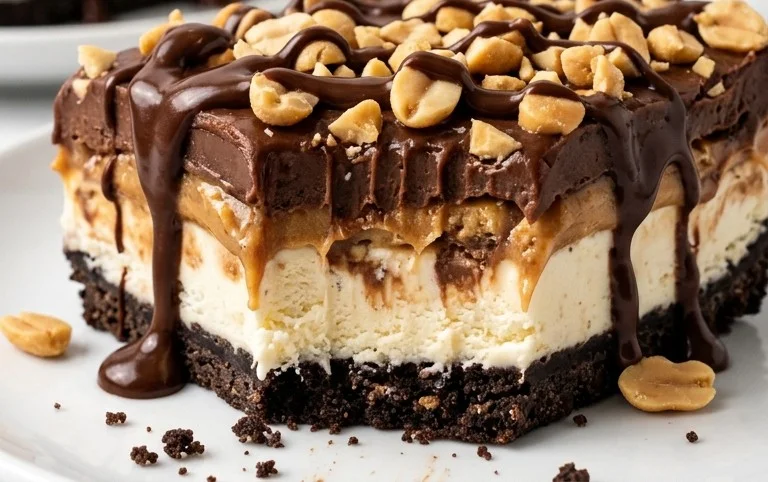 Buster Bar Ice Cream Dessert