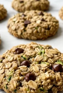 Healthy Zucchini Oatmeal Cookies