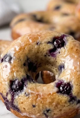 Blueberry Cake Donuts