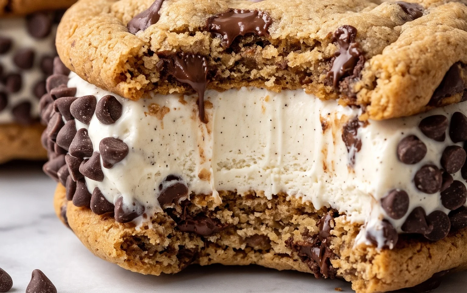 Cookie Ice Cream Sandwiches (Like a Chipwich!)
