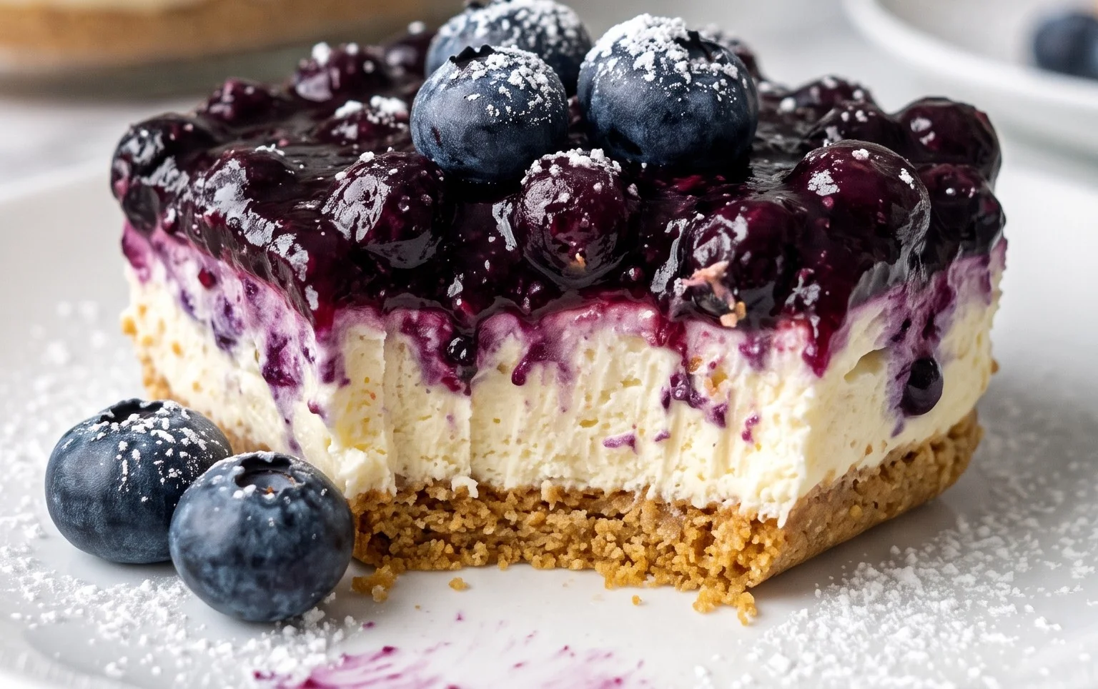 No-Bake Blueberry Yum Yum