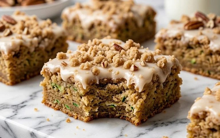 The Best Zucchini Bars